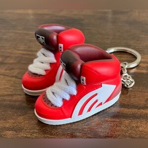 Nintendo Splatoon 3 Shoes Keychain Collection 2 Red Squid Octo No Box Keyring